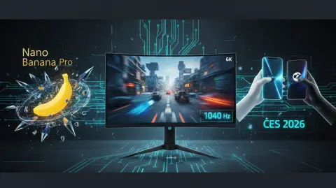 CES 2026 Heyecanı Başladı: Devler Yeni Nesil Ekran ve 1040 Hz Monitörlerle Geliyor