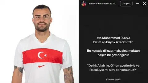 Abdulkerim Bardakçı'dan Hz. Muhammed Paylaşımı: “En Büyük İzzetimizdir”