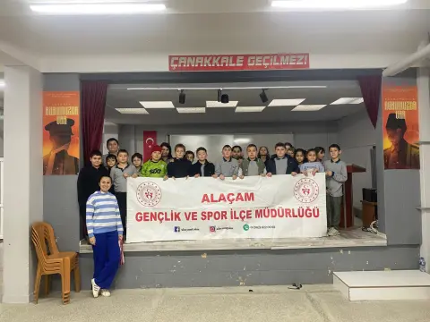 "Ben Antrenör Olsaydım" Diyen Çocuklar Kalemlerini Konuşturdu: Alaçam'da Anlamlı Etkinlik