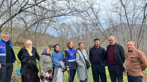 Ayvacık’ta Fındık Üreticisine Sahada Ders: Verim Nasıl Artacak?