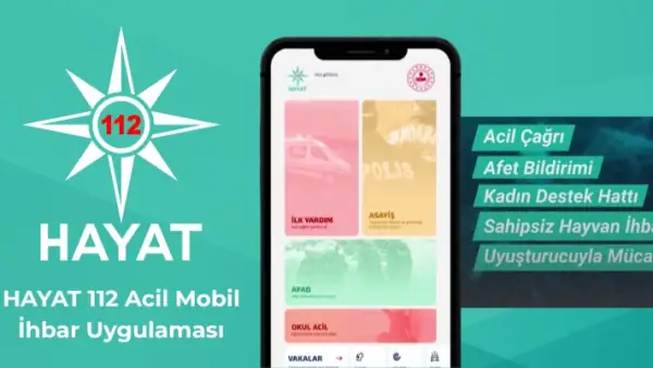 HAYAT 112 Acil Mobil Uygulaması İlk Ayında Yoğun İlgi Gördü