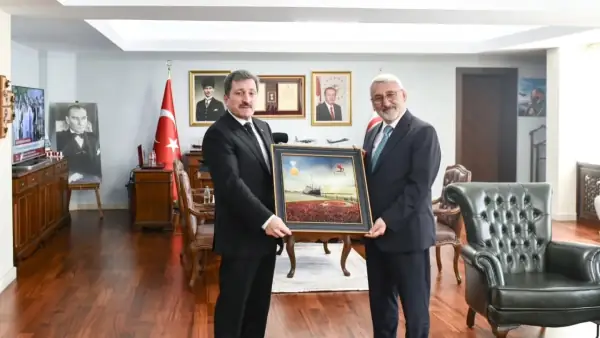 MKE Genel Müdürü İlhami Keleş'ten Samsun Valisi'ne Ziyaret