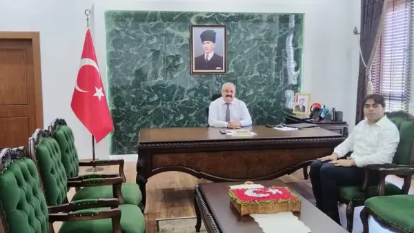 Çarşamba İlçe Sağlık Müdürü Muhammet Faruk Akyüz'den Veda Ziyareti