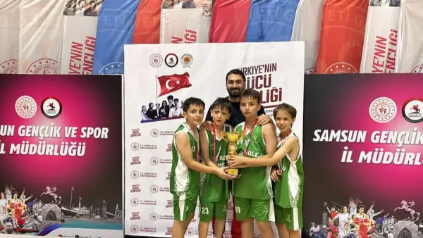 Samsun'da Okul Sporları 3x3 Basketbol İl Birincileri Belli Oldu