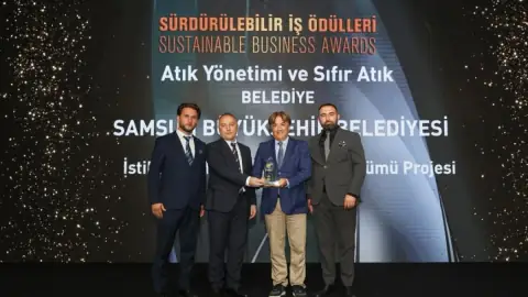 Samsun'un Sıfır Atık Projesine Prestijli Ödül