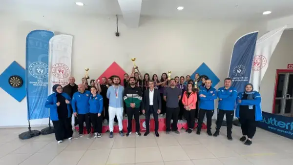 Samsun'da Okul Sporları Dart Yıldız Kızlar İl Birinciliği Sona Erdi