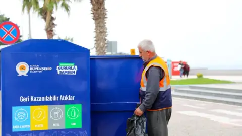 Samsun'da Sıfır Atık Projesi ile 3 Ayda 280 Ton Atık Dönüştürüldü