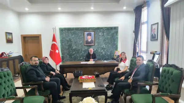 Mali Müşavirler Odası Temsilciliğinden Kaymakam Sağlam'a Ziyaret