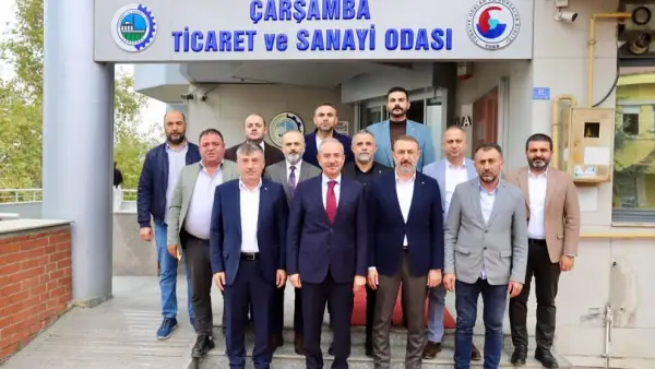 Çarşamba TSO ve Ticaret Borsasına Ziyaret Gerçekleştirildi
