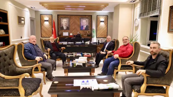 Eski Milletvekili Musa Uzunkaya'dan Başkan Dündar'a Ziyaret