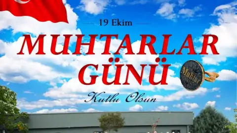 Samsun Valiliği'nden 19 Ekim Muhtarlar Günü Mesajı