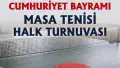Samsun'da 29 Ekim Cumhuriyet Bayramı Masa Tenisi Turnuvası Düzenleniyor