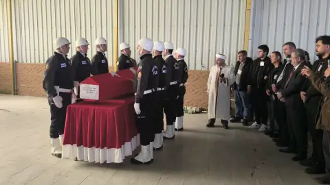 Polis Memuru Hakan Göçmez için Çarşamba'da düzenlenen cenaze töreni
