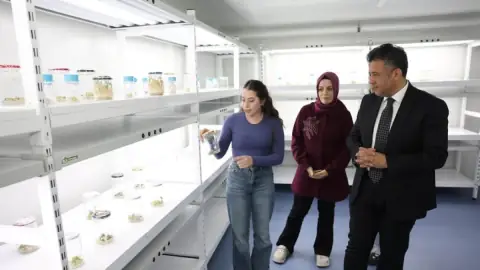 Samsun'da Bitki Doku Kültürü Laboratuvarı İneleme Ziyareti
