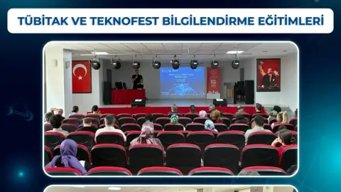 Çarşamba'da Öğretmenlere TÜBİTAK ve TEKNOFEST Eğitimi
