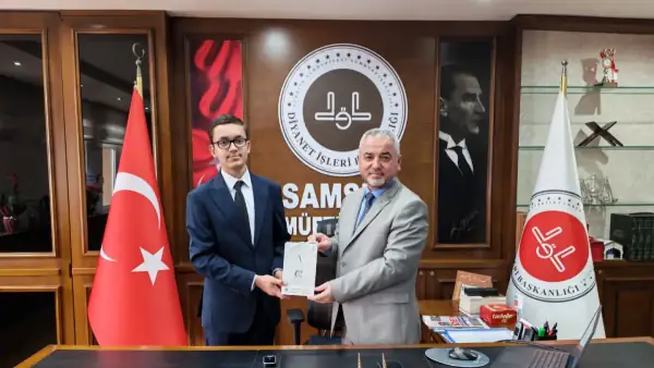 Samsunlu Yunus Emre Yılmaz Hafızlık Yarışmasında Türkiye Üçüncüsü Oldu