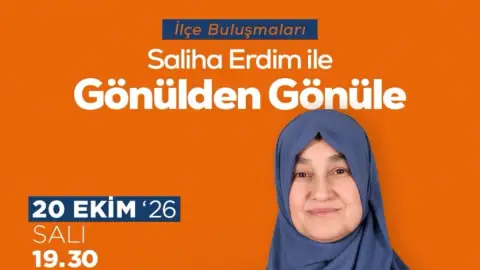 Terme'de Saliha Erdim ile Gönülden Gönüle Buluşması Düzenleniyor