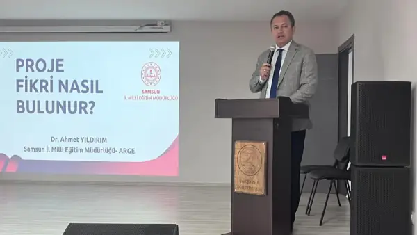 Çarşamba'da Öğretmen ve Öğrencilere TÜBİTAK Proje Eğitimi