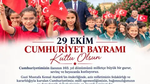 Murat Bedir'den 29 Ekim Cumhuriyet Bayramı Mesajı