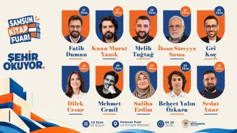 Samsun Kitap Fuarı Kapılarını Açıyor: Şehir Okuyor