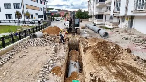 Samsun Büyükşehir Belediyesi'nden Ladik'e Dev Altyapı Yatırımı
